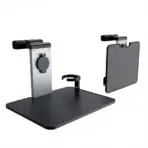 Rear Car Seat Tray Table, Universal Fit Foldable Stand With Cup Holder & MagSafe Mount, Metal Frame, Sturdy Grip, Portable Dining Work Entertainment Car Tray  - Image 10
