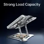 Heavy Duty Gaming Laptop Foldable Stand ,  for 13–19 Inch Laptops, 360° Rotating, Stepless Height Adjustable, Carbon Steel Alloy, Cooling, Anti Slip, 1.9kg, Stable Ergonomic - Image 5