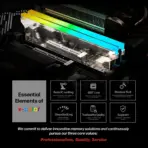 V-Color Manta XSky RGB DDR5 16GB 6000MT/s CL30 1.35V EXPO RAM Kit (2x 8GB), SK Hynix IC, AMD AM5 Optimized, RGB Sync, On-Die ECC, High Performance Gaming Memory | BLACK ~ TMXSAL8G60830KWK - Image 4