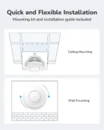 Cudy BE11000 Wi-Fi 7 Tri-Band Mesh Access Point With 10G SFP+, 2.5GbE PoE, 6GHz Band, 300 Devices Capacity, Qualcomm Quad-Core, Enterprise Cloud Management, 140m² Coverage - Image 6