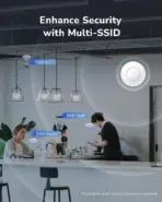 Cudy BE11000 Wi-Fi 7 Tri-Band Mesh Access Point With 10G SFP+, 2.5GbE PoE, 6GHz Band, 300 Devices Capacity, Qualcomm Quad-Core, Enterprise Cloud Management, 140m² Coverage - Image 7