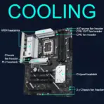 ASUS PRIME B860-PLUS WIFI LGA1851 ATX Motherboard, 4x DDR5 8666+MT/s OC, PCIe 5.0 X16, 2x M.2 NVMe, USB-C 20Gbps, WiFi 6E, Bluetooth 5.3, 2.5Gb LAN, Support Intel® Core Ultra Processors (Series 2) - Image 3