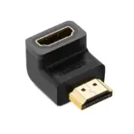 UGREEN HDMI 4K Male to Female 90° Down-Angled Adapter – Right Angle HDMI Connector for TV, Monitor, PS5, Xbox, Laptop, Projector | 4K@60Hz Support, Gold-Plated Plug - Image 2