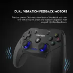 FANTECH WGP12 Revolver II Wireless Gaming Controller, 2.4GHz Dual Mode With Wired Option, 17 Buttons, Dual Vibration, 600mAh Rechargeable Battery, For PC And PS3 | Green - Image 4
