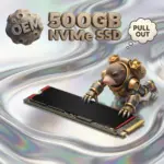  OEM 500GB NVMe SSD - Gen4 PCIe, M.2 2280,  Next Gen TLC 3D NAND, for Laptops, Handheld Gaming Devices | PULL OUT