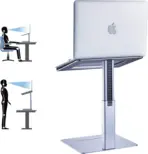 N104 Adjustable Laptop Stand Sit Stand, 8.7 To 15 Inch Adjustable Height Range, Heavy Duty Metal Build, Quick Lock Adjustment, Ergonomic Eye Level Design, Supports 13.3 To 17.3 Inch Laptops - Image 10