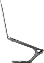 Multi-Position 4 Slot Vertical Laptop Stand, Aluminum Adjustable Dock For Up To 4 Devices, Laptop - Tablet - Phone Universal Holder, 0.5 To 1.5 Inch Thickness Hold, Anti Scratch Silicone Stable Base | Grey ~ N96 - Image 18