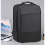 Voyage 32L Laptop Backpack With USB-A Charging Port, 17 Inch Laptop And 10 Inch Tablet Fit, Water-Resistant 900D rPET, Anti-Theft Design, Trolley Sleeve, Dual Carry | BLACK - Image 8