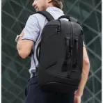Hybrid Sports Backpack 25L With Shoe Compartment And 15.6 Inch Laptop Sleeve, Water-proof Thick Polyester Gym Bag, 8 Compartments, Breathable Design, Travel Ready - Image 13
