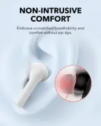 Anker Soundcore K20i True Wireless Bluetooth 5.3 Earbuds With 36H Battery, AI ENC Dual Mics, 13mm Drivers, BassUp, Gaming Mode, Custom EQ, Semi In Ear Design, Fast Charge | WHITE - Image 3
