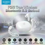 Soundcore by Anker P25i True Wireless Bluetooth 5.3 Earbuds With 30H Battery, 10mm Bass Drivers, AI Clear Calls, IPX5, Gaming Mode, USB-C, 22 Preset, App EQ, Fast Charging | White
