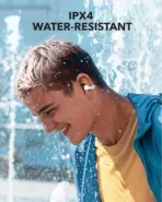soundcore By Anker C30i Open-Ear Clip Wireless Earbuds With Bluetooth 5.3, 30H Battery, Titanium Drivers, IPX4 Water Resistance, Multipoint Connection & Fast Charging | WHITE  - Image 7