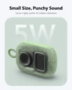 Soundcore Select 4 Go Portable Bluetooth Speaker With IP67 Waterproof Floating Design, 20H Battery, 5W Punchy Audio, TWS Pairing & 30M Wireless Range | SILVERY GREEN  - Image 4