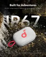 Soundcore Select 4 Go Portable Bluetooth Speaker With IP67 Waterproof Floating Design, 20H Battery, 5W Punchy Audio, TWS Pairing & 30M Wireless Range | WHITE-RED - Image 5