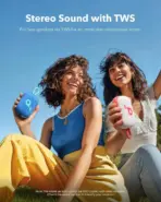 Soundcore Select 4 Go Portable Bluetooth Speaker With IP67 Waterproof Floating Design, 20H Battery, 5W Punchy Audio, TWS Pairing & 30M Wireless Range | BLUE - Image 7