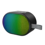 Soundcore By ANKER Pyro Mini Portable Bluetooth 5.3 Speaker, 6W Stereo Sound, RGB Light Show, 10H Battery, TWS Pairing, Waterproof, AUX, SD Card, USB-C | BLACK - Image 2