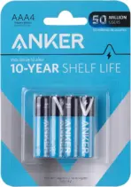 Anker AAA Alkaline Batteries 4-Pack, 1.5V High Capacity, PowerLock Leak-Proof Tech, 10-Year Shelf Life, Adaptive Power, Long-Lasting Performance for Remotes & Devices - Image 6