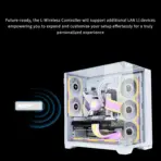 LIAN LI L-Wireless Controller RF-T-B Black – 2.4GHz Wireless ARGB & PWM Fan Hub For UNI FAN SL Wireless, TL Wireless, SL-INF Wireless, CL Wireless & Strimer Wireless Series - Image 4
