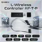 LIAN LI L-Wireless Controller RF-T-B Black – 2.4GHz Wireless ARGB & PWM Fan Hub For UNI FAN SL Wireless, TL Wireless, SL-INF Wireless, CL Wireless & Strimer Wireless Series - Image 8