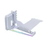 Lian Li VG4v4 4-Slot Vertical GPU Kit, PCIe 5.0 x16 200mm Riser Cable, Adjustable GPU Angles & Heights, 5V ARGB Sync, Anti-Sag Support, ATX Compatible | VG4-5-V4W ~ WHITE - Image 9