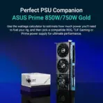 ASUS Prime Radeon RX 9070 XT OC Edition 16GB GDDR6 Gaming Graphics Card, PCIe 5.0, Triple Axial-Tech Fans, 3030MHz Boost, 4096 Stream Processors, HDMI 2.1b, DisplayPort 2.1a | BLACK  PRIME-RX9070XT-O16G - Image 6