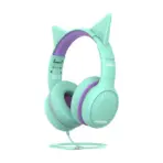 Promate Simba Kids Wired Headphones, Over-Ear Hi-Definition SafeAudio Wired Headset, 85dB Safe Audio, Foldable Adjustable Headband, 40mm Drivers, 3.5mm AUX Audio Sharing Headset For Kids & Tablets - Image 8