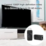 HDMI Extender 60 Meters By CAT6/CAT6A | 1080P Full HD HDMI Over Ethernet Extender Kit | USB-C Powered TX | Up To 60 Meter Transmission - Image 4