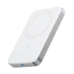 Anker MagGo Slim 10,000mAh Qi2 Magnetic Power Bank, 15W MagSafe Wireless Charging, 30W USB-C Fast Charging Portable Battery Pack For iPhone 17/16/15/14 Series - Aurora White - Image 2