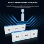 LIAN LI UNI FAN TL Wireless 120 Triple Pack Reverse Blade White 120mm ARGB PWM Case Fans , 2.4GHz Wireless Sync , Daisy Chain , L-Connect 3 | 12RTL1W3W - Image 3