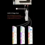 LIAN LI UNI FAN TL Wireless 120 Triple Pack Reverse Blade White 120mm ARGB PWM Case Fans , 2.4GHz Wireless Sync , Daisy Chain , L-Connect 3 | 12RTL1W3W - Image 5