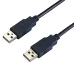 USB A To USB A 2.0 Male To Male Cable 5M With Dual Type-A Connectors, Direct Device Connection & Extended 5 Meter Cable Length
