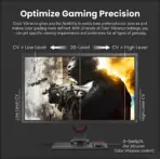 BenQ ZOWIE XL2731 27-inch 144Hz Esports Gaming Monitor, FHD / 1ms / TN / FreeSync Premium / HDMI DP / Height Adjustable / Xbox Series X 1080p@120hz Ready | BLACK ~ 9H.LHRLB.QPP - Image 3