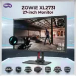 BenQ ZOWIE XL2731 27-inch 144Hz Esports Gaming Monitor, FHD / 1ms / TN / FreeSync Premium / HDMI DP / Height Adjustable / Xbox Series X 1080p@120hz Ready | BLACK ~ 9H.LHRLB.QPP