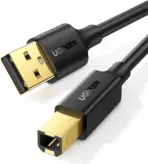 UGREEN USB Printer Cable 5 Meters ,USB 2.0 Type A To Type B Printer Cable, 480Mbps Gold-Plated, High-Speed Printer Cord Compatible with Printers & Scanners, Piano, Dac, and More - Image 2