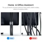 UGREEN VELCRO SELF ADHESIVE CABLE ORGANISER | Strong Adhesion | Reusable | 2m Length 20mm Width - Image 2