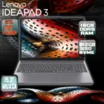 LENOVO IdeaPad Slim 3 15IRH10 Intel® Core™ i7-13620H | 16GB DDR5 RAM , 512GB SSD NVMe® | Intel® UHD Graphics | 15.3" WUXGA (1920x1200) IPS Display | English/Arabic Keyboard | DOS | Luna Grey - 1 YEAR WARRANTY