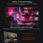 ASUS ROG Strix XG259QNS 24.5-inch  FHD 380Hz OC Fast IPS Gaming Monitor – 0.3ms, HDR400, ELMB Sync, FreeSync Premium, Gaming A.I. , DP 1.4, HDMI 2.0, USB Hub, Adjustable Stand | BLACK - Image 13