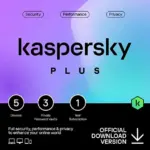 KASPERSKY PLUS 5 USER 3 PASSWORD 1 YEAR
