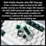 Keychron Q1 HE QMK Wireless Custom 75% Layout Metal RGB Keyboard with Hall Effect Gateron Double-rail Magnetic Nebula Switches ; 1000 Hz 2.4 GHz Mode or Bluetooth 5.1 for up to 3 Device Connectivity , 0.2 mm to 3.8 mm Adjustable Actuation Points ; Dynamic Rapid Trigger ; Four Actions Per Key ; OSA Profile PBT Keycaps ; Windows and macOS | CARBON BLACK Q1H-M1 - Image 11