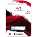 Kingston NV3 4TB PCIe 4.0 NVMe SSD M.2 2280 Interface Internal Solid State Drive, 3D NAND , Blazing Speed up tp 6000 MBs , Gen 4x4 NVMe PCIe Performance | SNV3S/4000G - Image 2