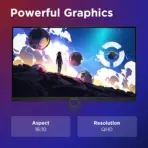 Lenovo Legion 27Q-10 27-inch IPS QHD 240Hz Gaming Monitor , 0.5ms MPRT, FreeSync Premium, G-SYNC Compatible, 99% sRGB , HDR10 Compliance , Tilt - Swivel - Height Adjustable | 68C6GAC4EU - Image 5