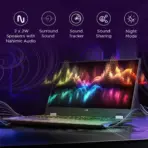 LENOVO AI-Powered LOQ 15IRX10 :  Intel® Core i7-14700HX | 16GB DDR5 RAM ; 512GB SSD NVMe® | RTX 5060 , 8GB | 15.6" FHD IPS Display 144Hz | White Backlit Arabic English Keyboard | DOS | Luna Grey - Image 7