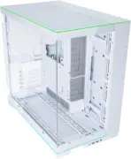 Lian Li O11D EVO RGB E-ATX Gaming Dual Chamber case - ARGB lighting strips - Up to 420mm radiator - Cable management - Front and side tempered glass panels - Reversible chassis (O11DERGBW) - Image 10