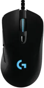 Logitech G403 Hero 25K Gaming Mouse -  Lightsync RGB - Lightweight 87G - Braided Cable - 25,600 DPI - 6 Programmable Buttons - Rubber Side Grips - Black - Image 8