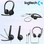Logitech H390 USB Computer Headset With Digital Stereo Sound, 30mm Drivers, Noise-Canceling Rotating Microphone, Inline Volume & Mute Controls, Leatherette Cushions, Plug-And-Play USB Connection, PC/Mac/Laptop | Black  981-000803 - Image 10