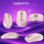 Logitech MX Anywhere 3S – Ultra-Precise 8K DPI Mouse Any-Surface Tracking, MagSpeed Scroll, USB-C Rechargeable, Quiet Clicks, Bluetooth Only, Up to 3 Devices At The Same Time, Works on Glass, Programmable Buttons, Win/macOS/ChromeOS/Linux | ROSE PINK - Image 11