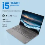 Lenovo V15 G5 IRL Intel® Core i5-13420H | 8GB DDR5 RAM , 512GB SSD NVMe® | Integrated Intel® UHD Graphics | 15.6-inch FHD TN Display | DOS | LUNA GREY - Image 3