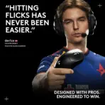 Logitech G PRO X SUPERLIGHT 2 Wireless Gaming Mouse With HERO 2 Sensor Up To 44,000 DPI, LIGHTSPEED 8K Polling, LIGHTFORCE Hybrid Switches, 95-Hour Battery, 60g Ultra-Light Design | PINK ~ 1 Month Warranty - Image 8