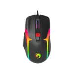 MARVO M360 ARGB Wired Gaming Mouse | 8D | 12000 DPI | 500Hz (up to 1000Hz) Polling Rate | 7 RGB Modes | 1.5m Cable with Magnetic Ring | Programmable Software