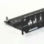 CORNING 3M Everon 24-Port Patch Panel | 1U Rack-Mount | Aluminum Housing | Grounding Kit Included | Universal 19" Rack | Integrated Cable Strain Relief - Image 5